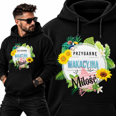 BLUZA Z KAPTUREM WAKACYJNA MIŁOŚĆ